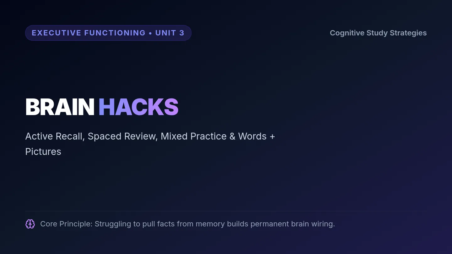 Brain Hacks Slides