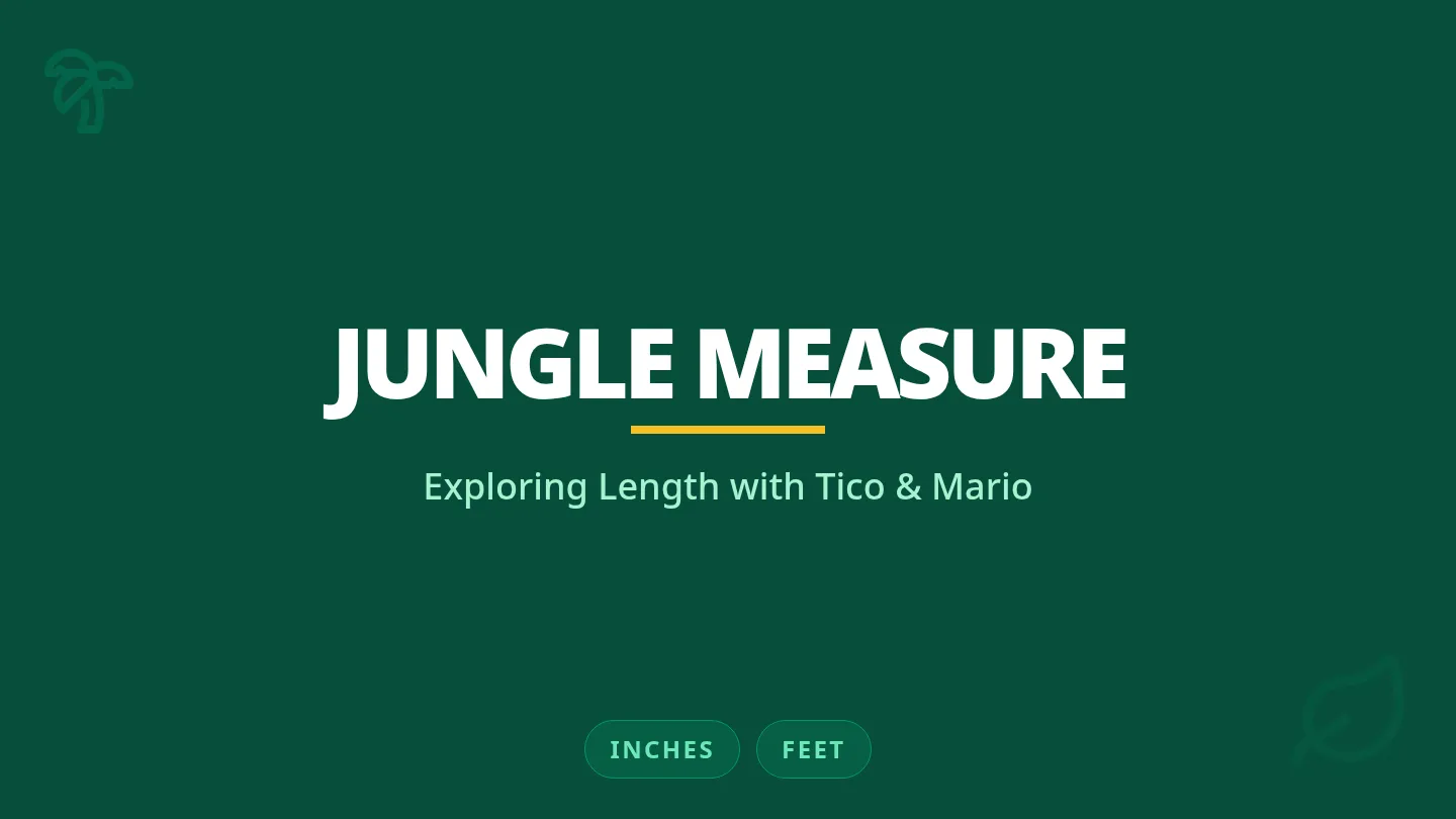 Jungle Measure Slides