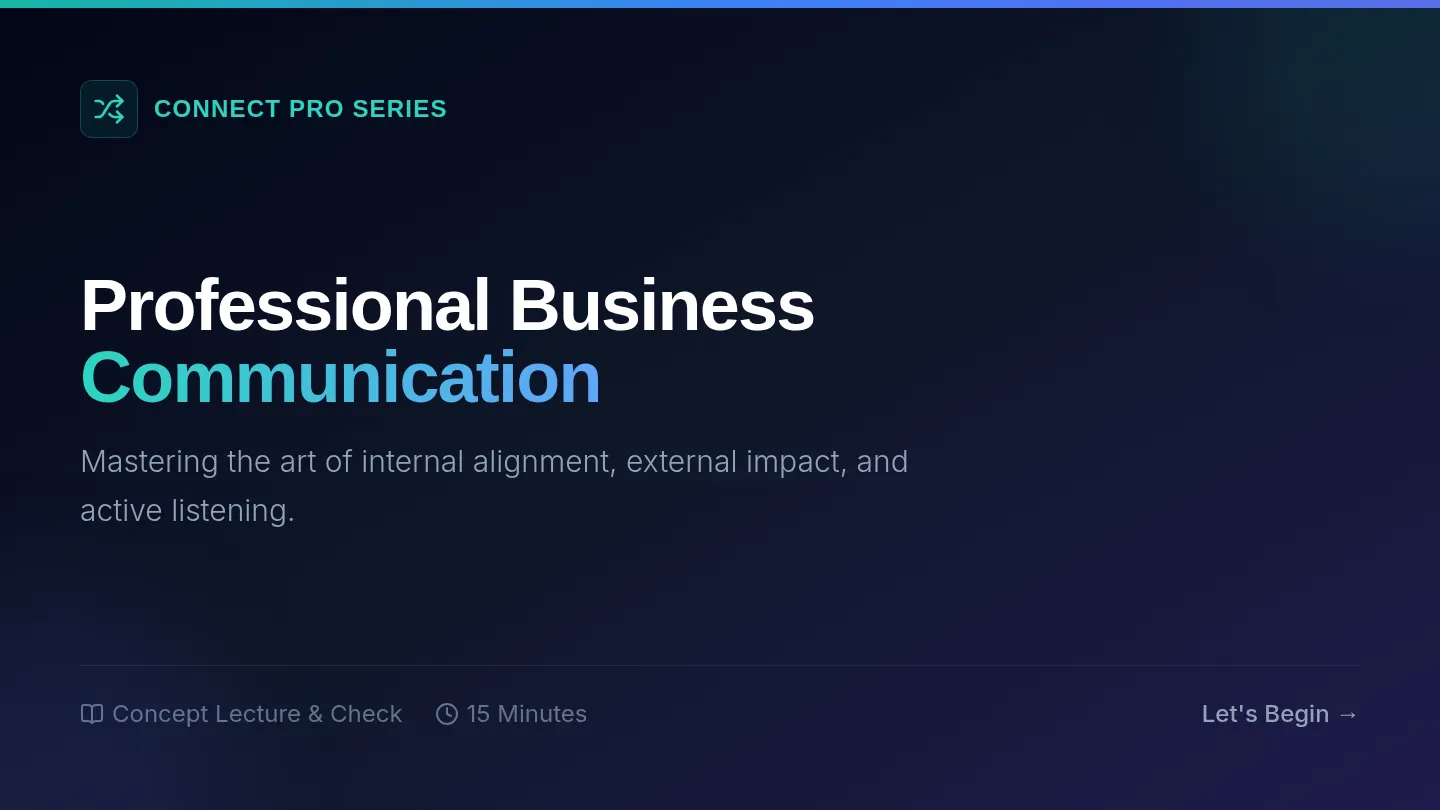 Connect Pro Slides