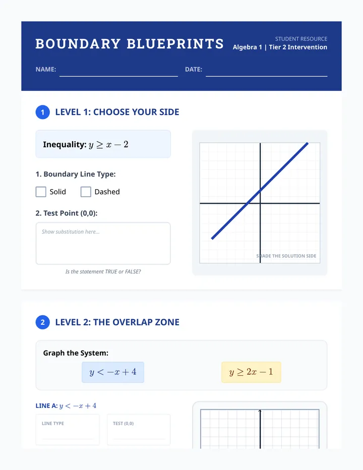Shading Shortcuts Worksheet