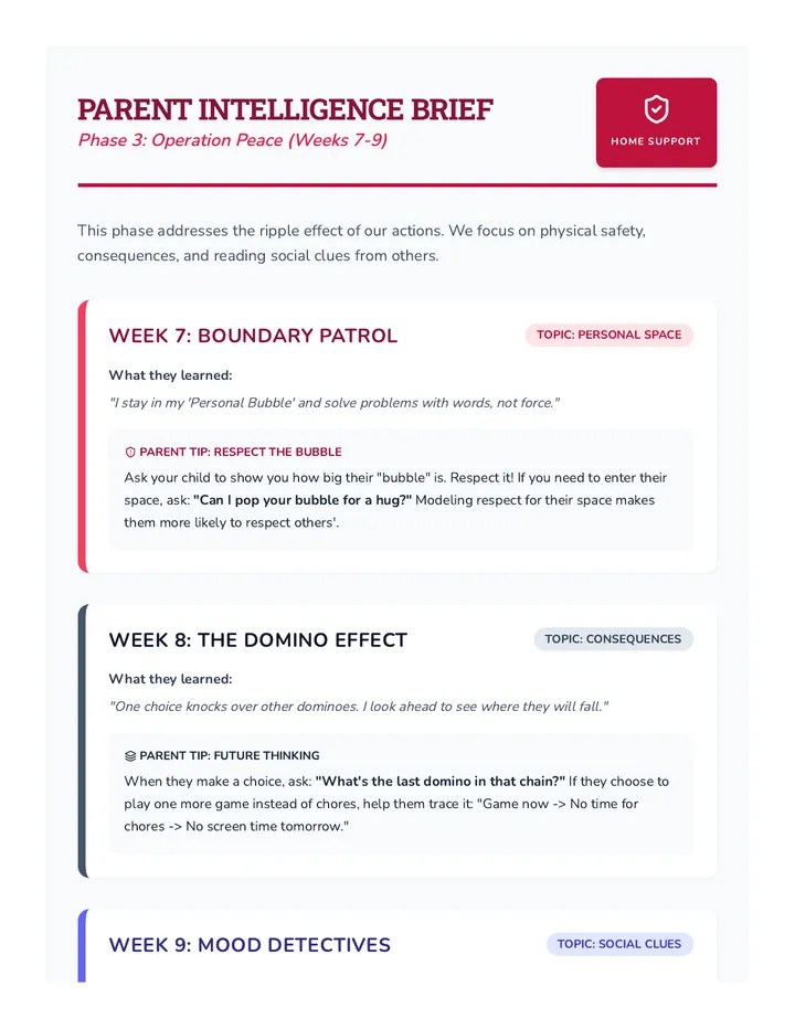 Parent Guide Weeks 7 9