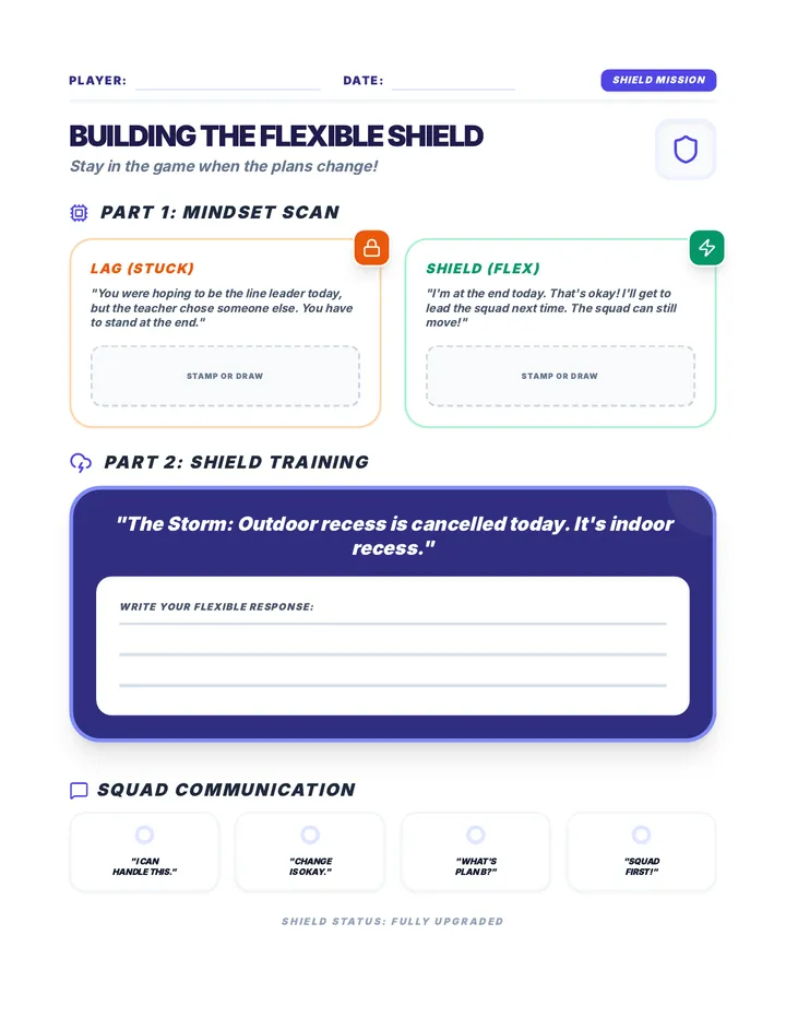 Flexible Shield Worksheet