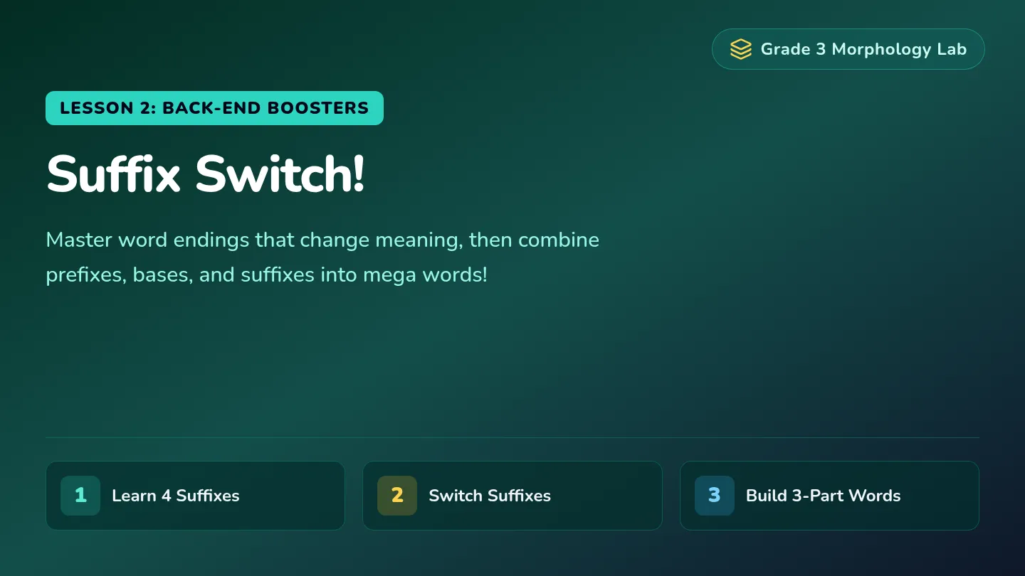 Suffix Switch Slides