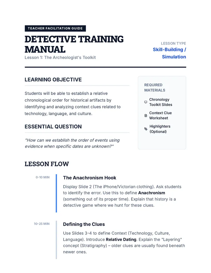 Detective Training Manual 1