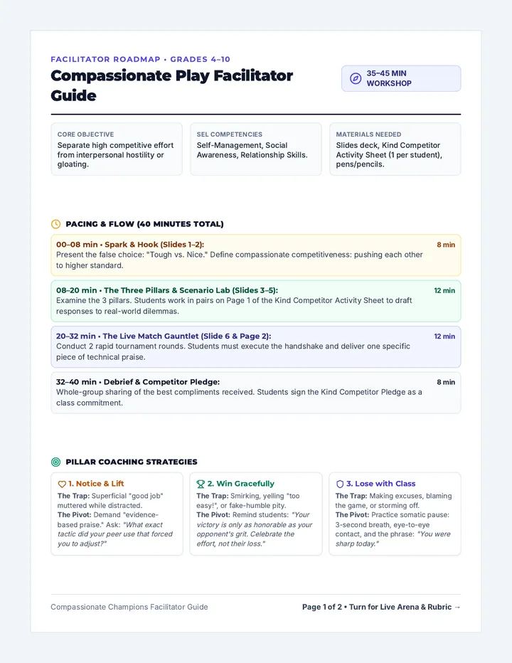 Compassionate Play Facilitator Guide