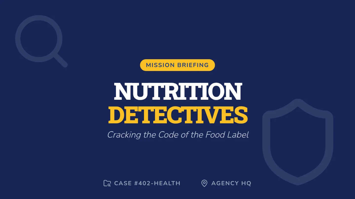 Nutrition Detectives Slides