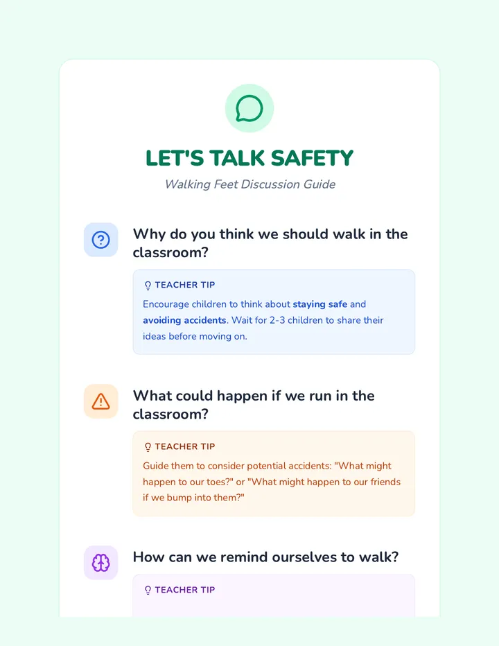 Safety Talk Discussion Guide