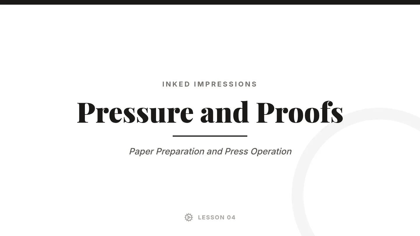 Pressure and Proofs Slides
