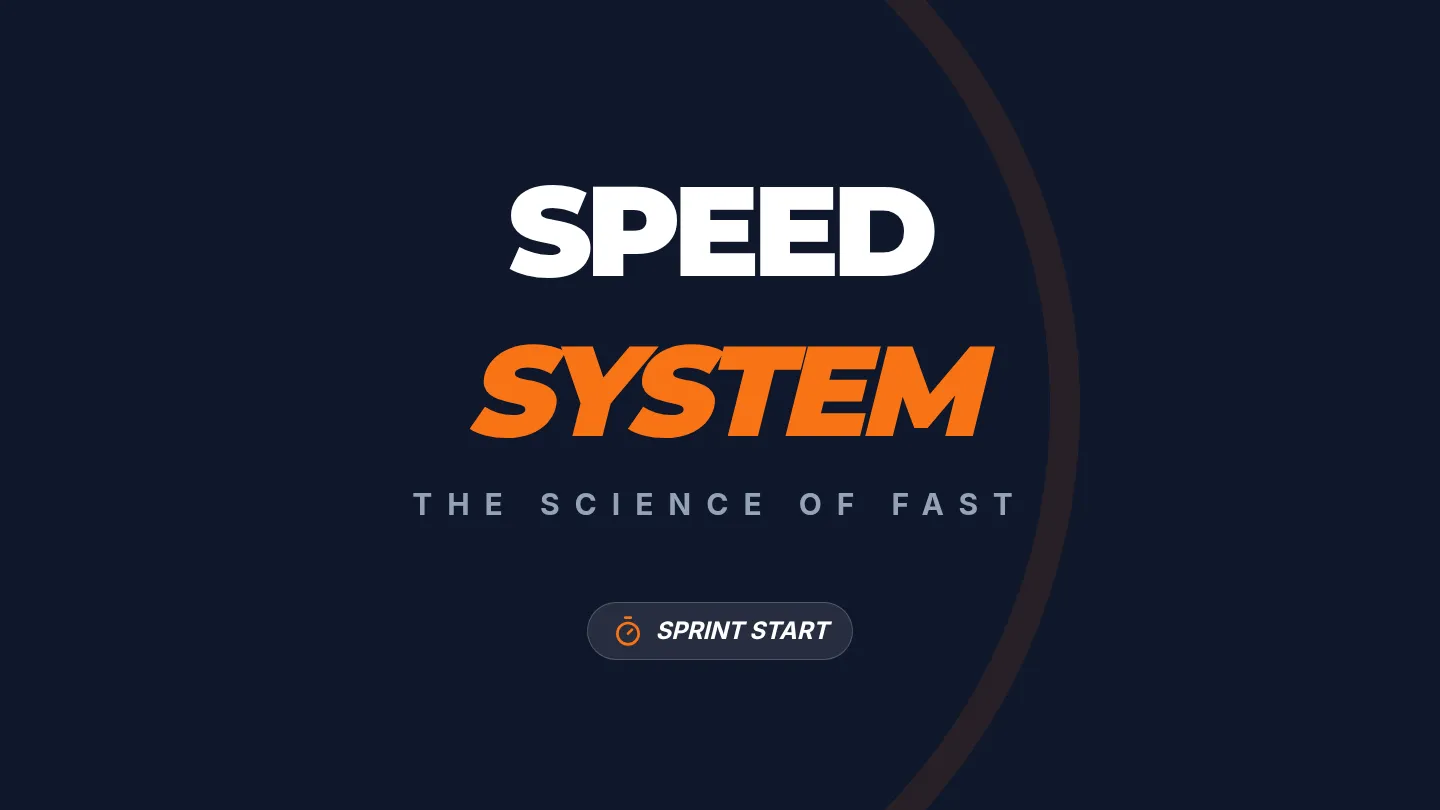 Speed Mechanics Slides