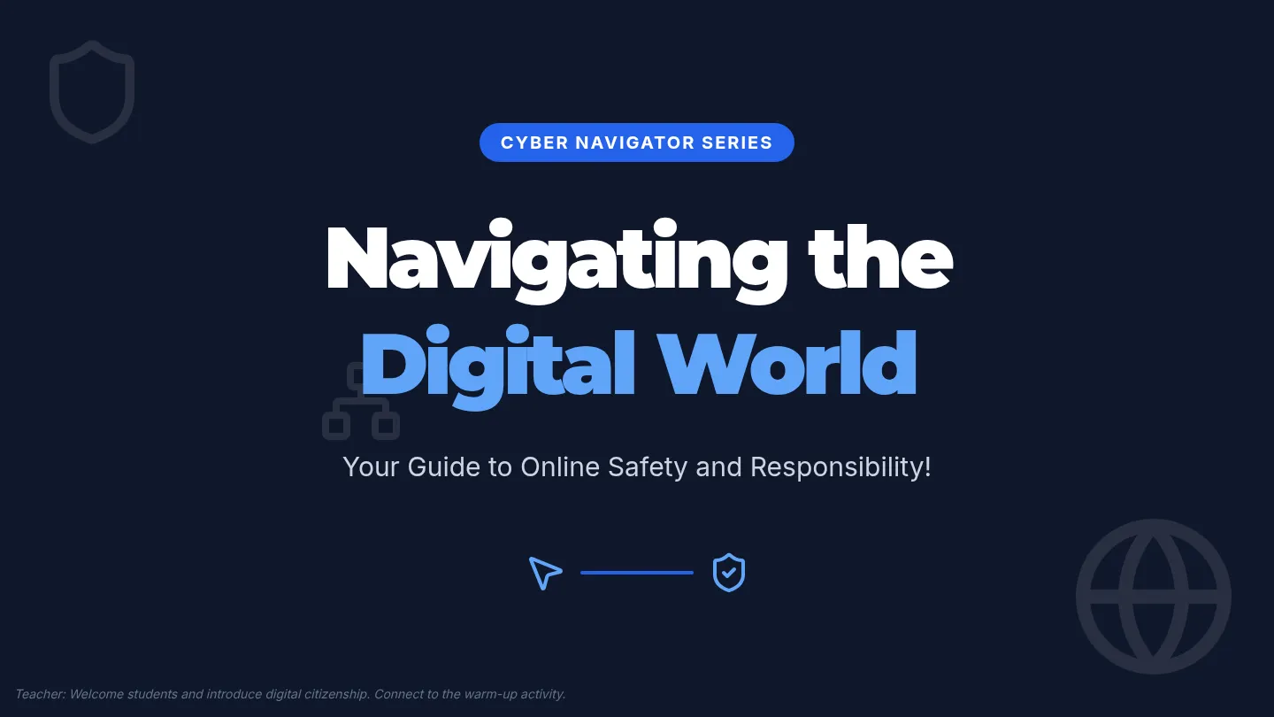 Cyber Navigator Slide Deck