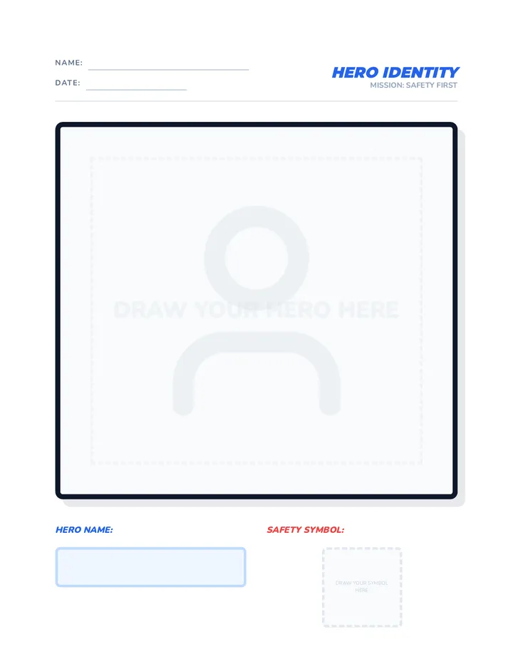 Superhero Identity Template
