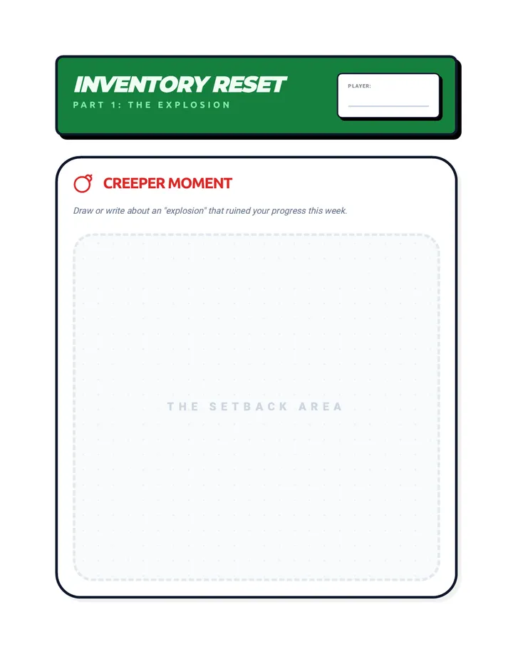 Inventory Reset Worksheet