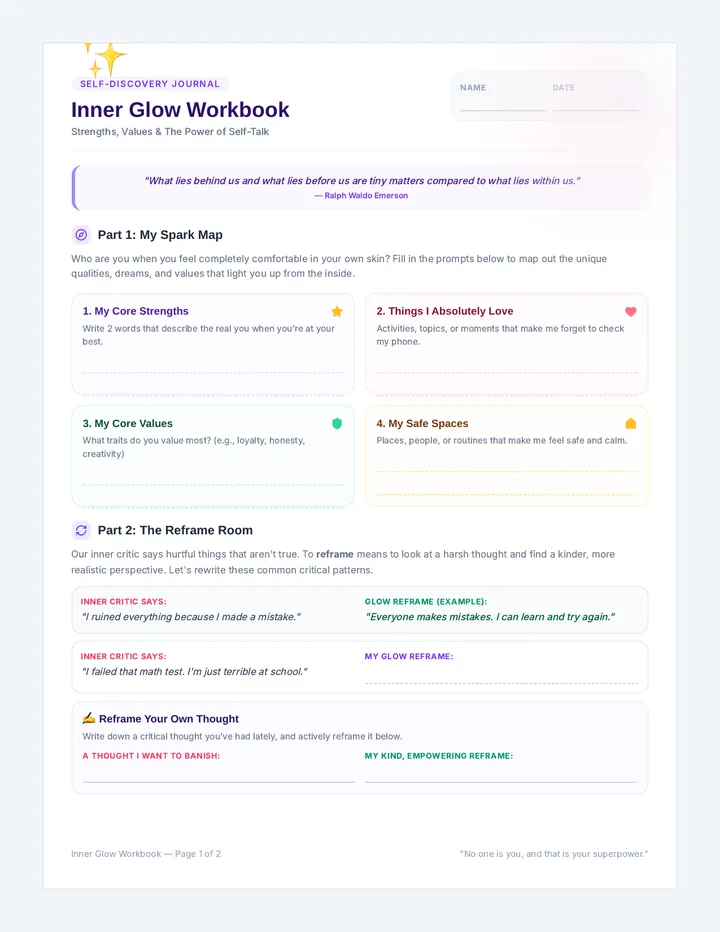 Inner Glow Workbook