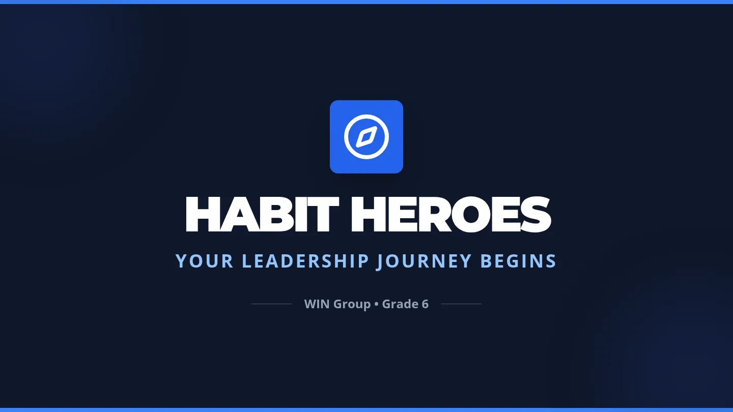 Habit Heroes Slides