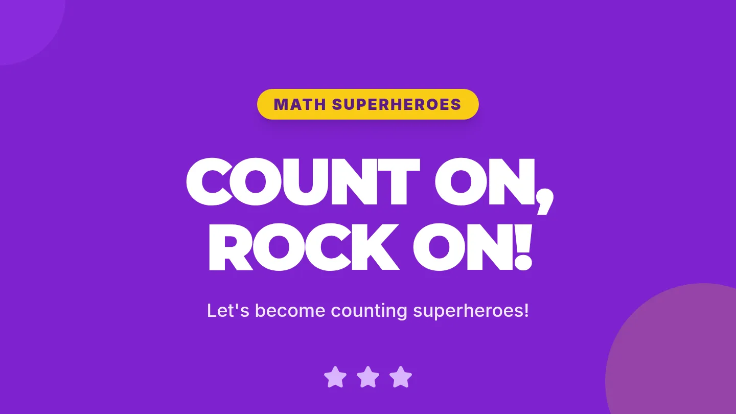 Count On Rock On Slide Deck