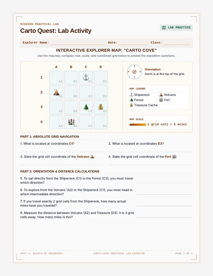 Carto Quest Activity Sheet