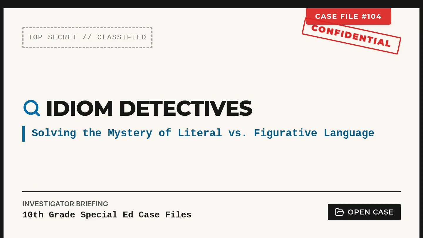 Clue Board Slides
