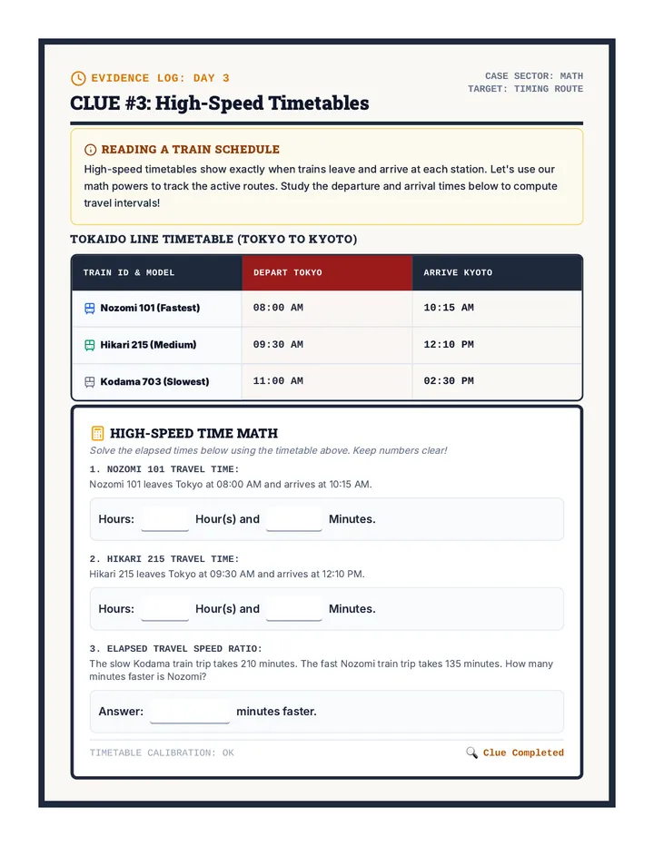 STEM Lab and Math Travel Planner