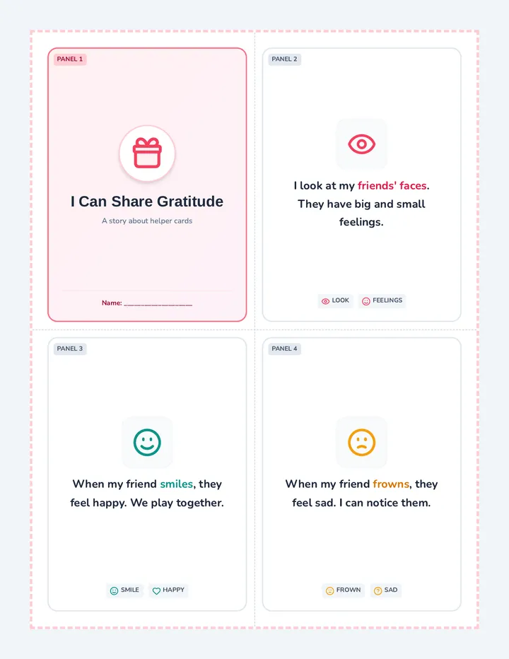 Empathy Gratitude Story