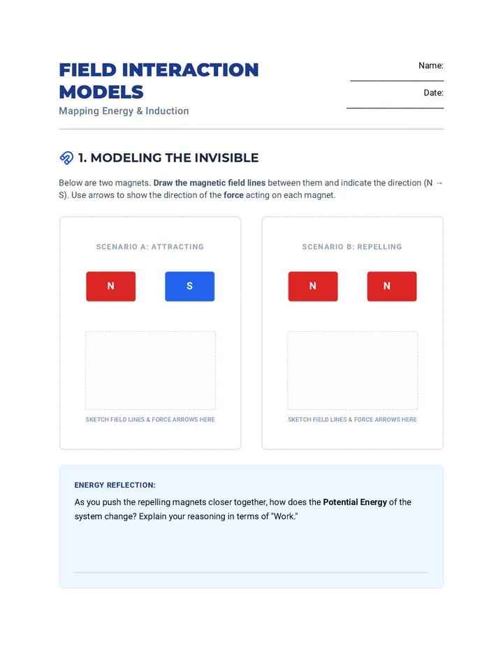 Field Models Worksheet