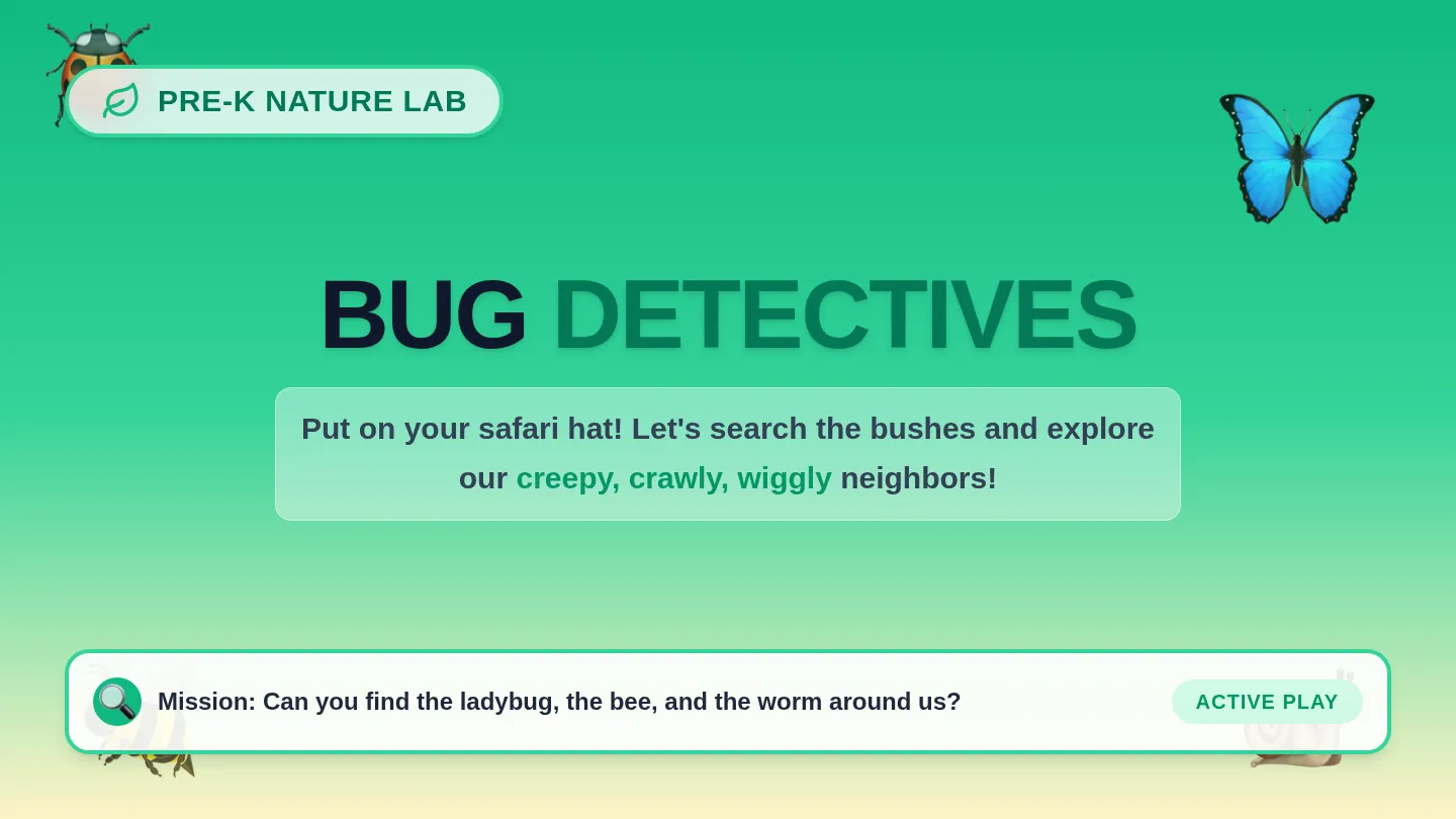 Bug Detectives Slides