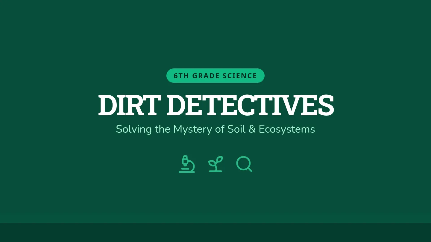 Dirt Detectives Slides