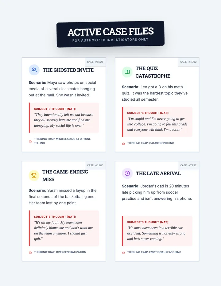 Case Files Activity