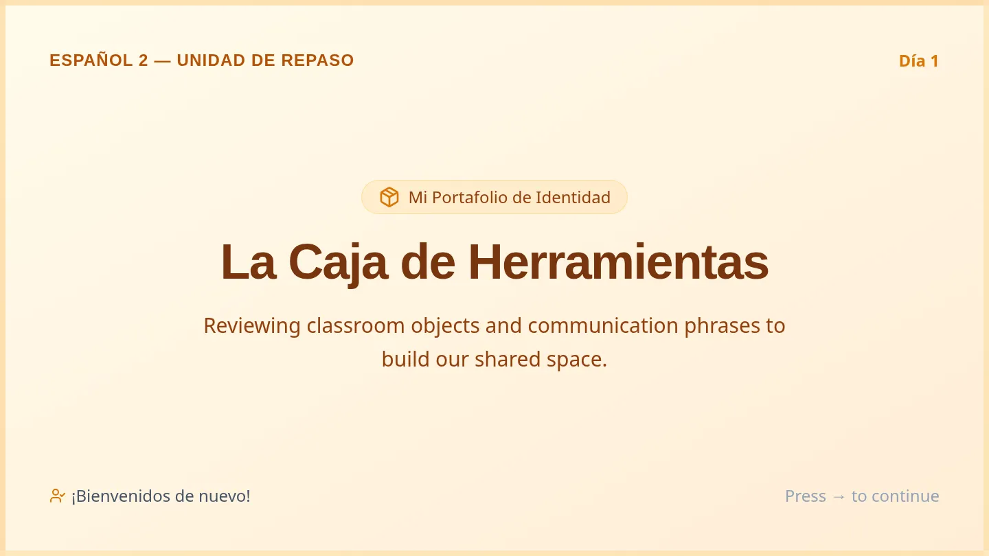 Herramientas de Clase Slides
