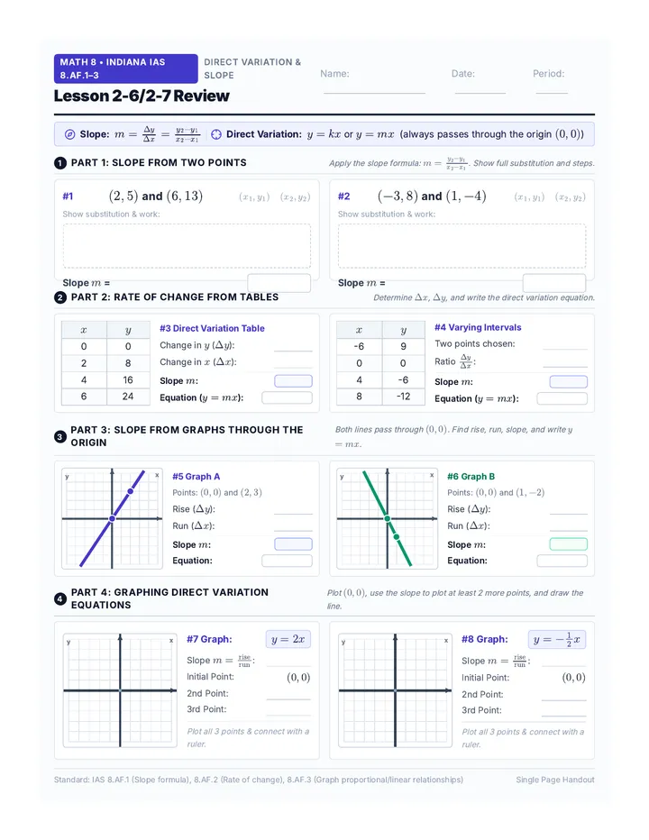 Line Craft Worksheet