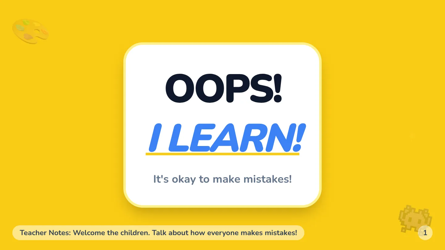 Oops I Learn Slides