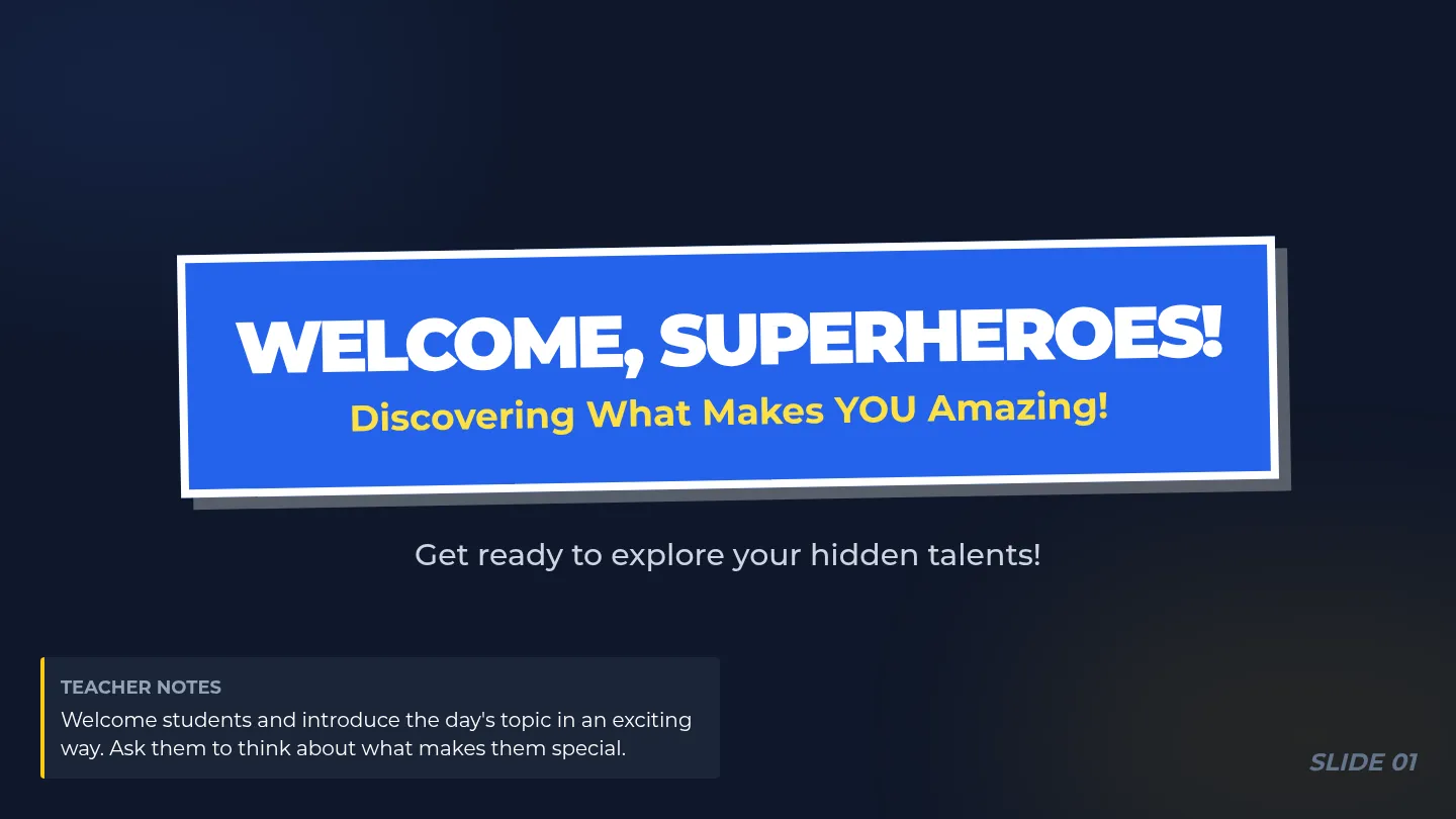 Inner Superpower Presentation Slides