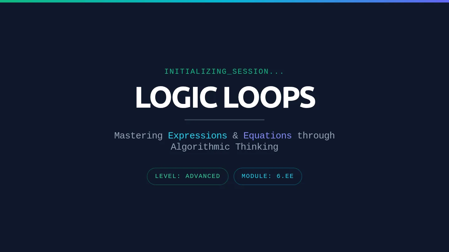 Logic Loop Slides