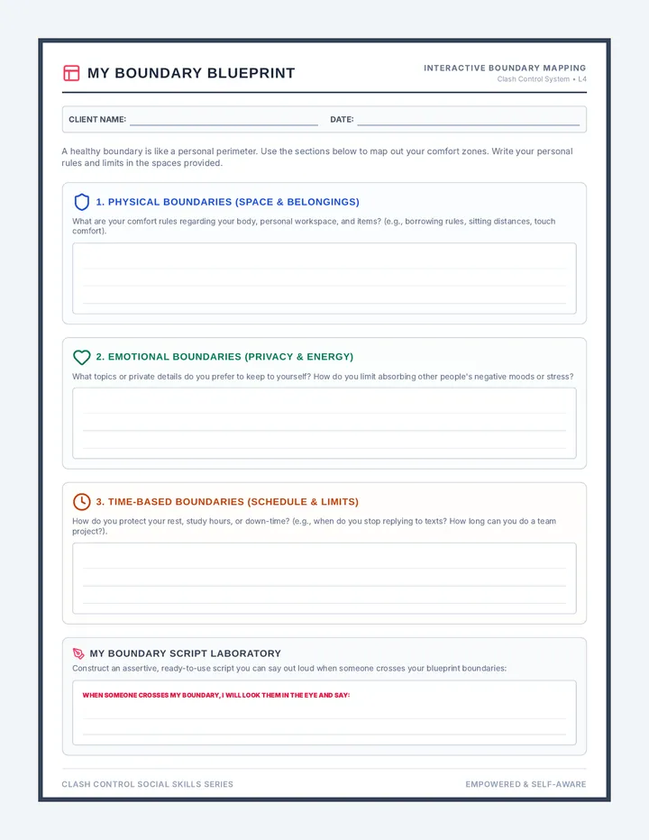 Boundary Blueprint Organizer