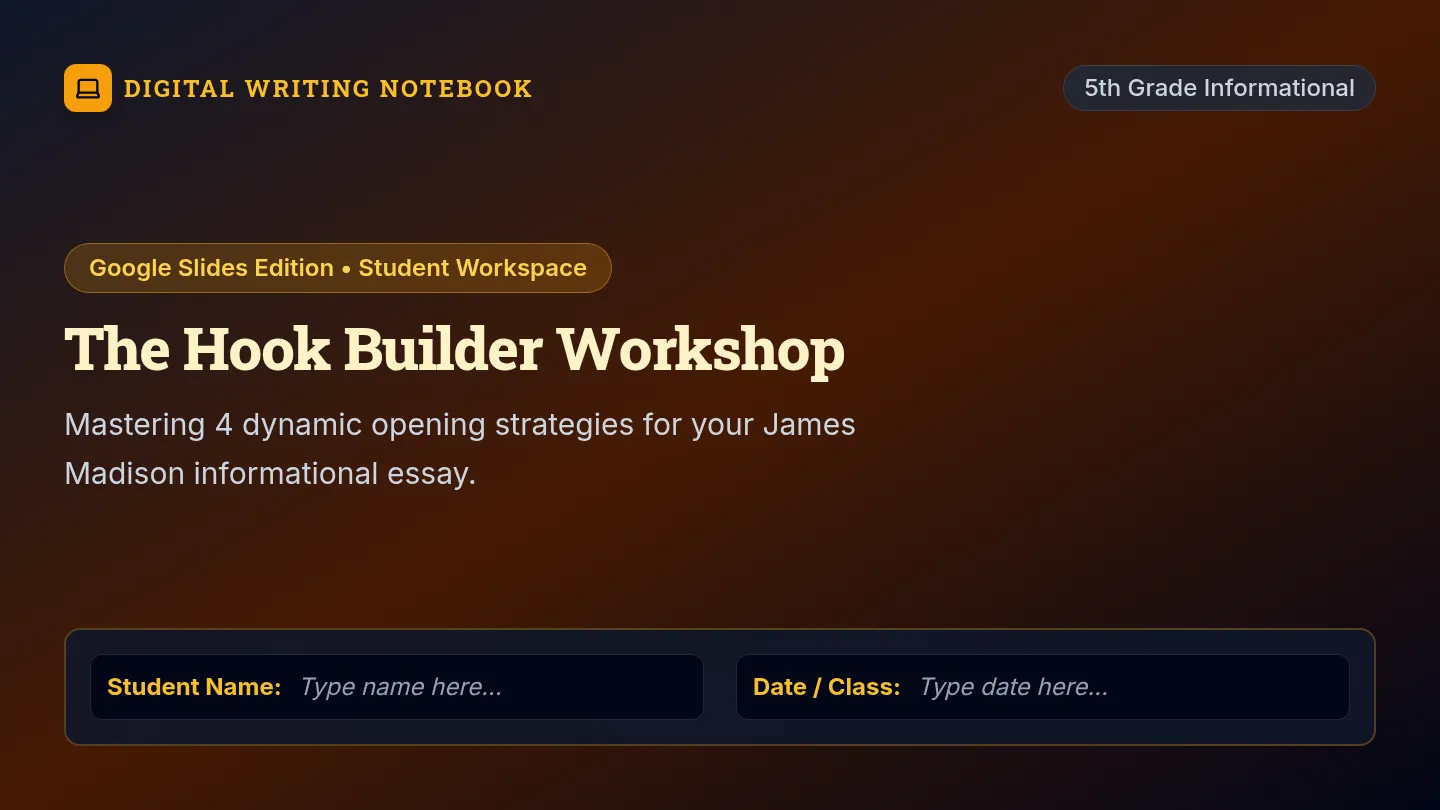 Hook Builder Digital Slides