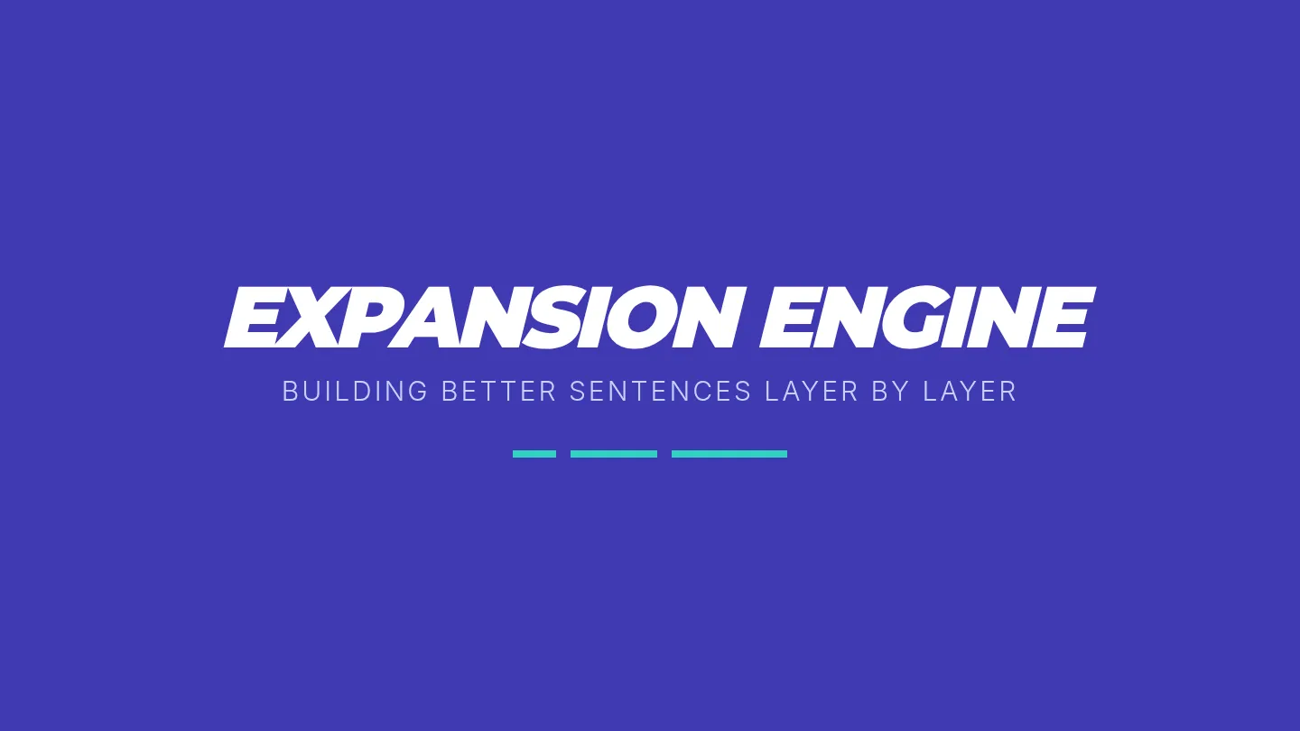 Expansion Engine Slides