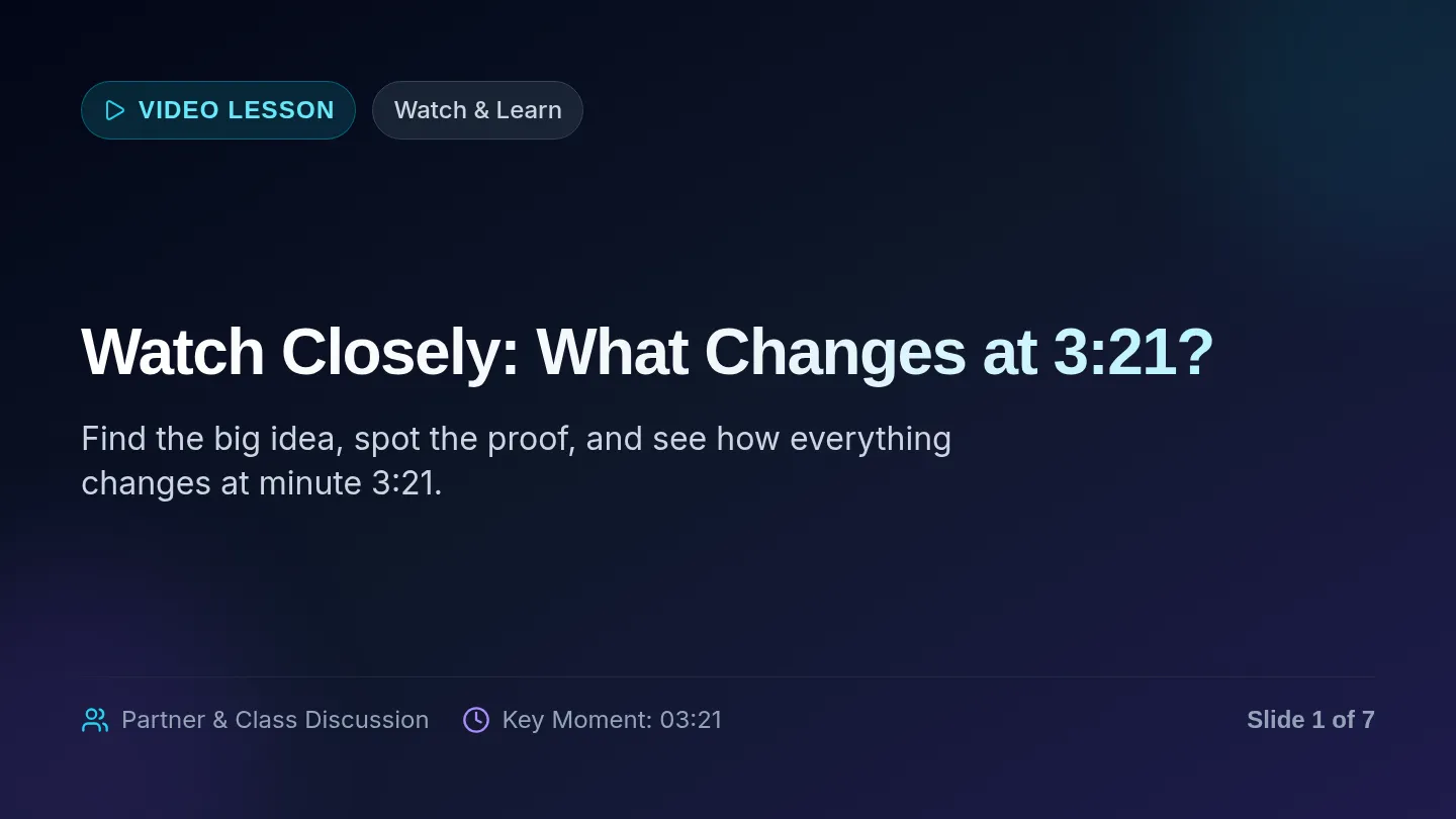 Active Viewing Slides