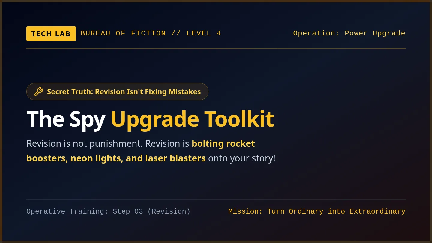 Spy Upgrade Slides