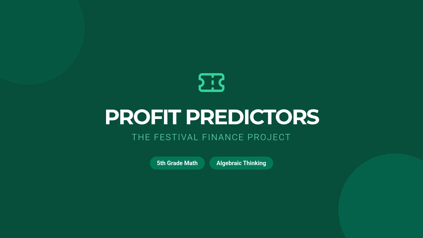 Profit Predictor Slides