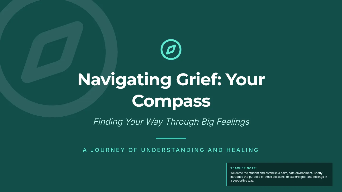 Navigating Grief Slides Presentation