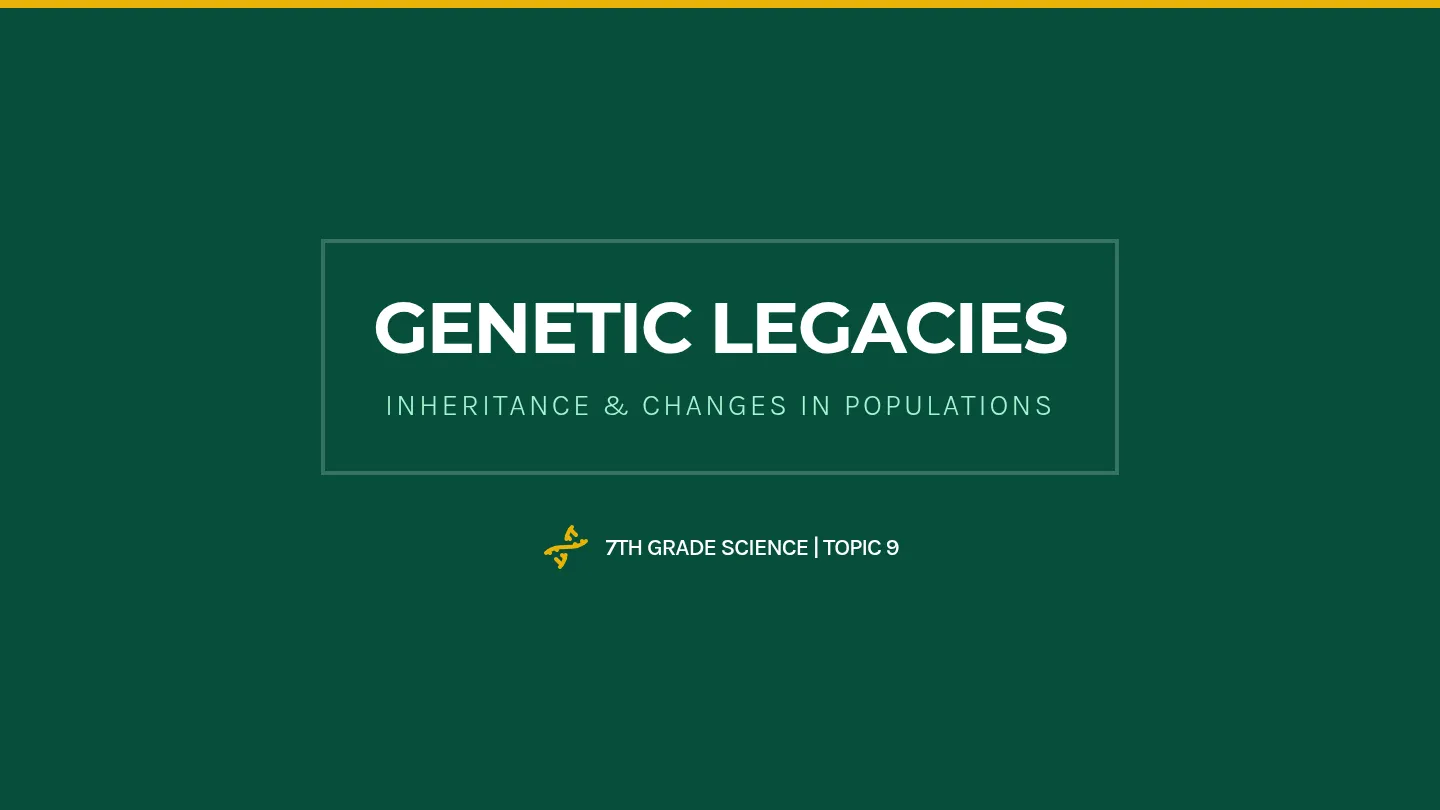 Genetic Legacies Presentation Slides