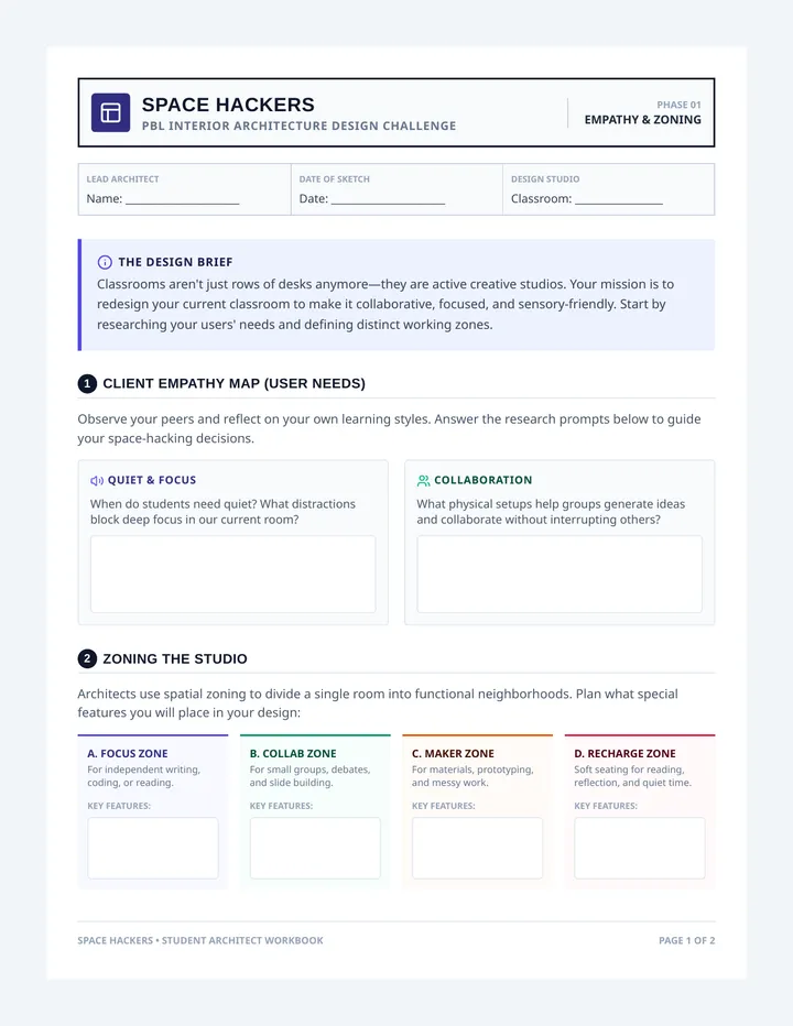 Floorplan Creator Worksheet