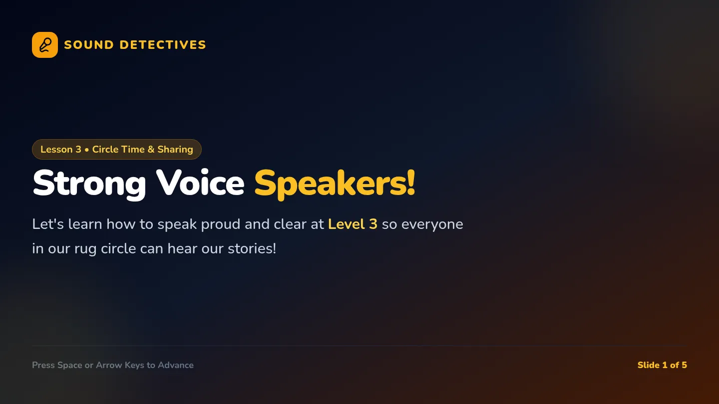 Strong Voice Slides