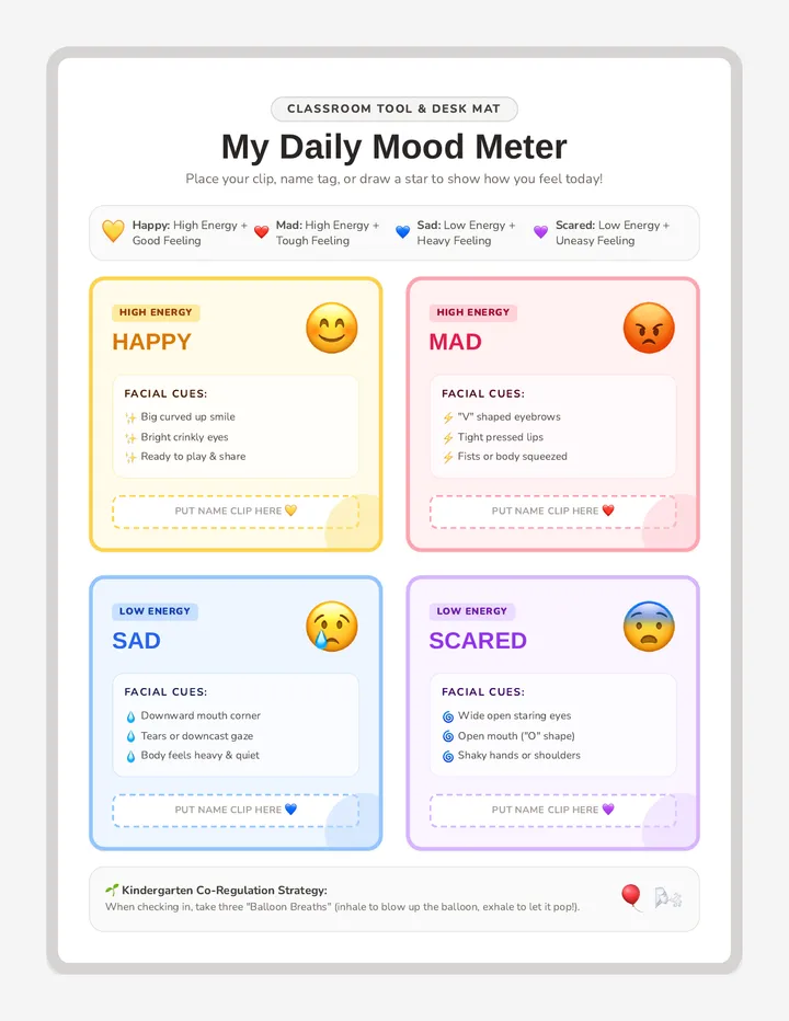 Mood Meter Check In