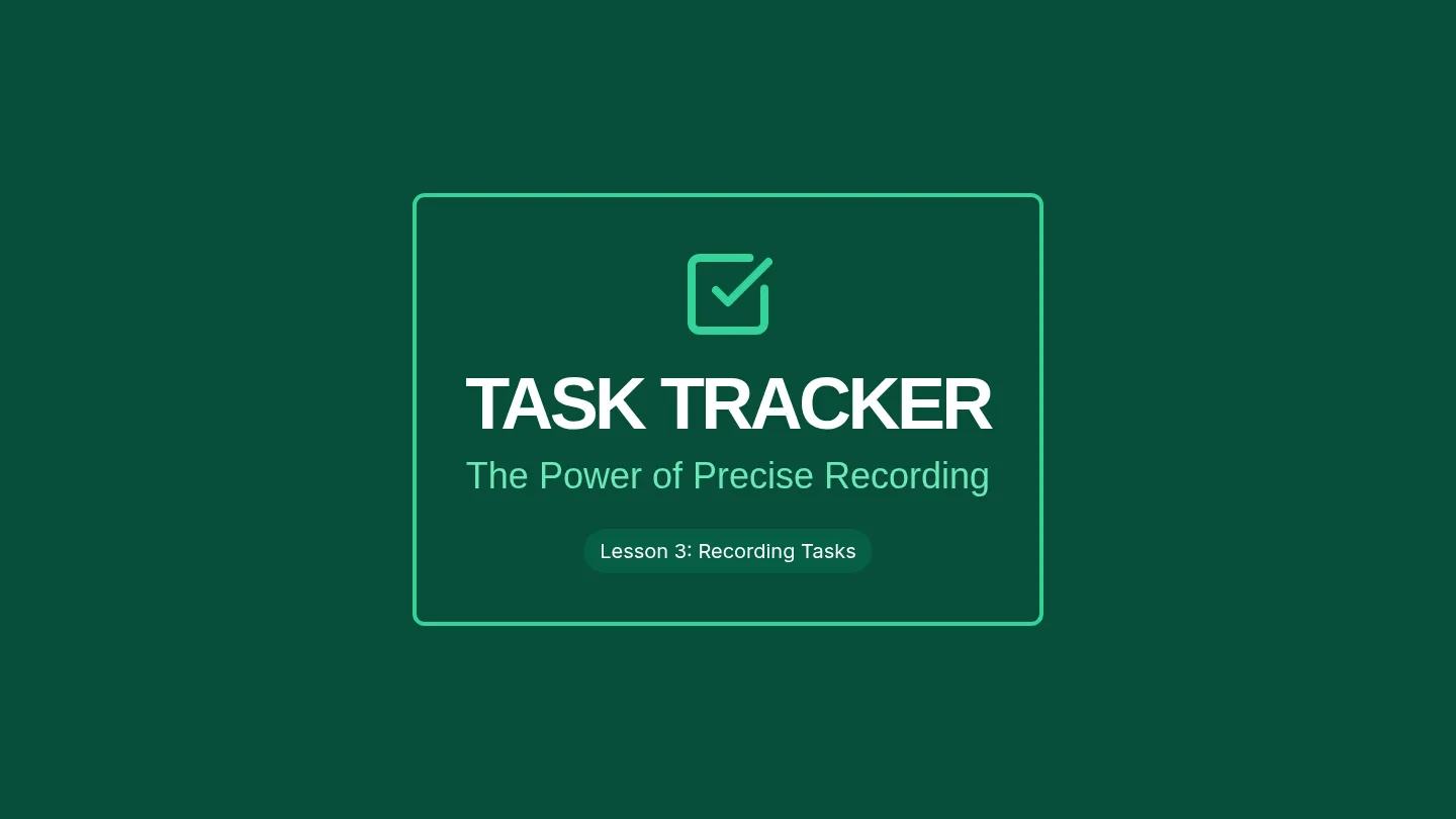 Task Tracker Slides