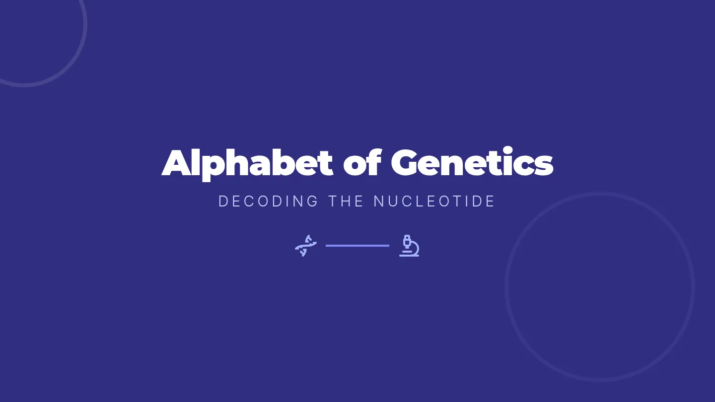 Alphabet of Genetics Slides