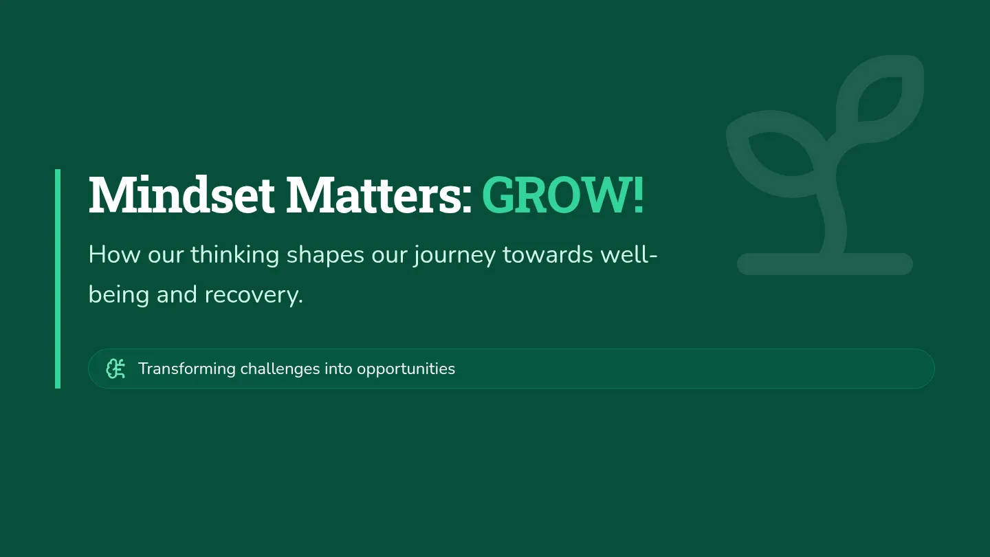 Mindset Matters Slide Deck
