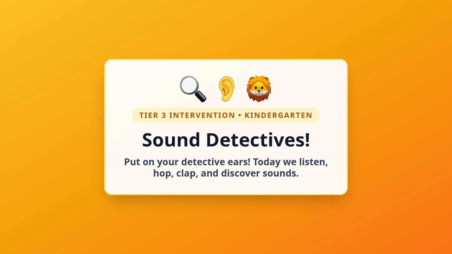 Sound Safari Slides