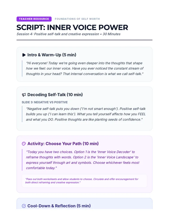Mirror Mirror Session 4 Script