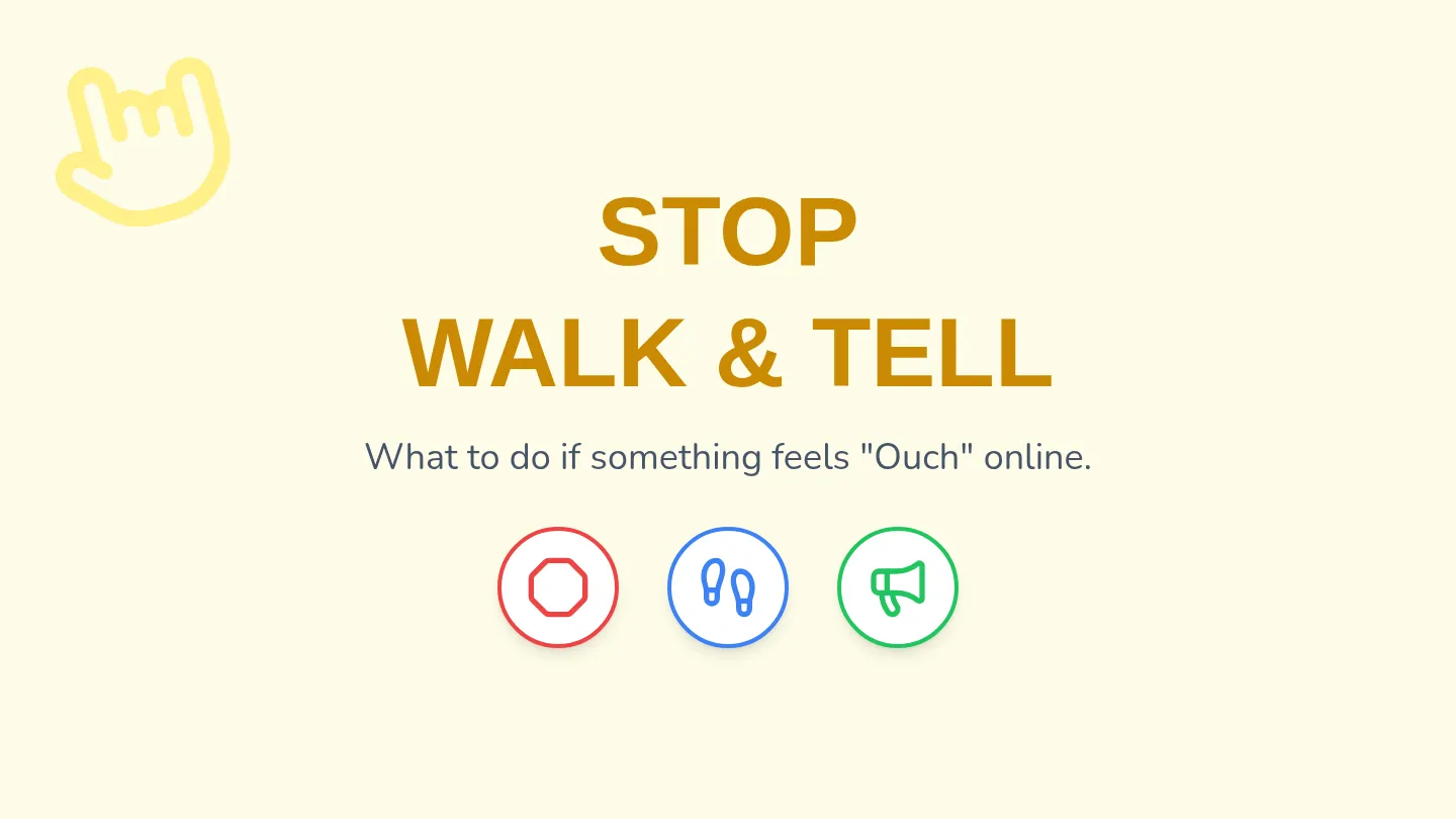 Stop Walk and Tell Slides