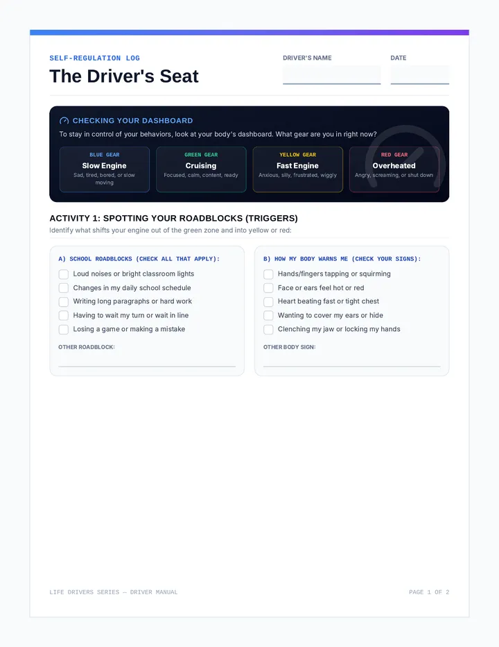 Drivers Seat Student Workbook